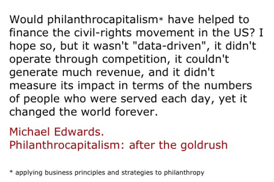 philanthrocapitalism