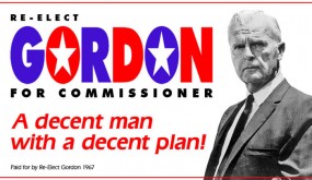 COMMISSIONER GORDON RE-ELECT