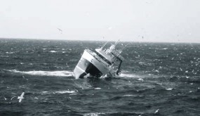 Sinking ship